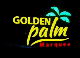 Golden Palm Marquee